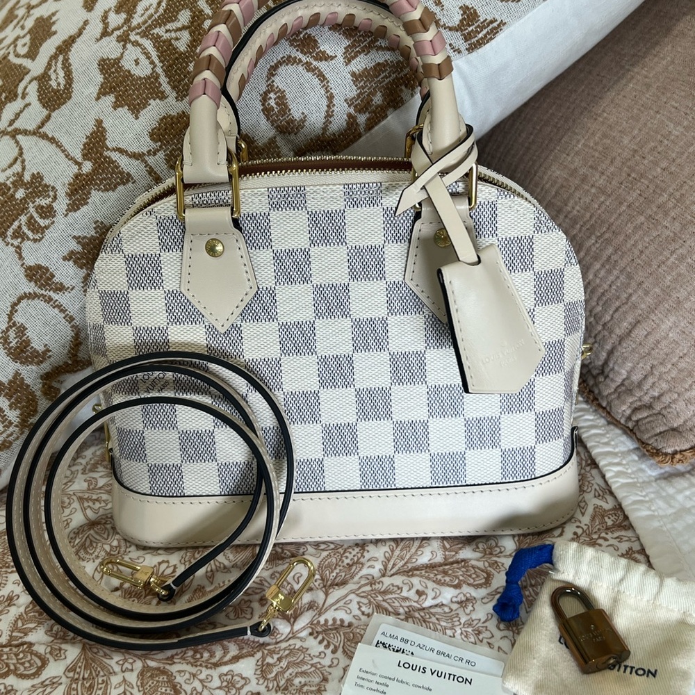 Louis Vuitton Alma BB Damier Azure